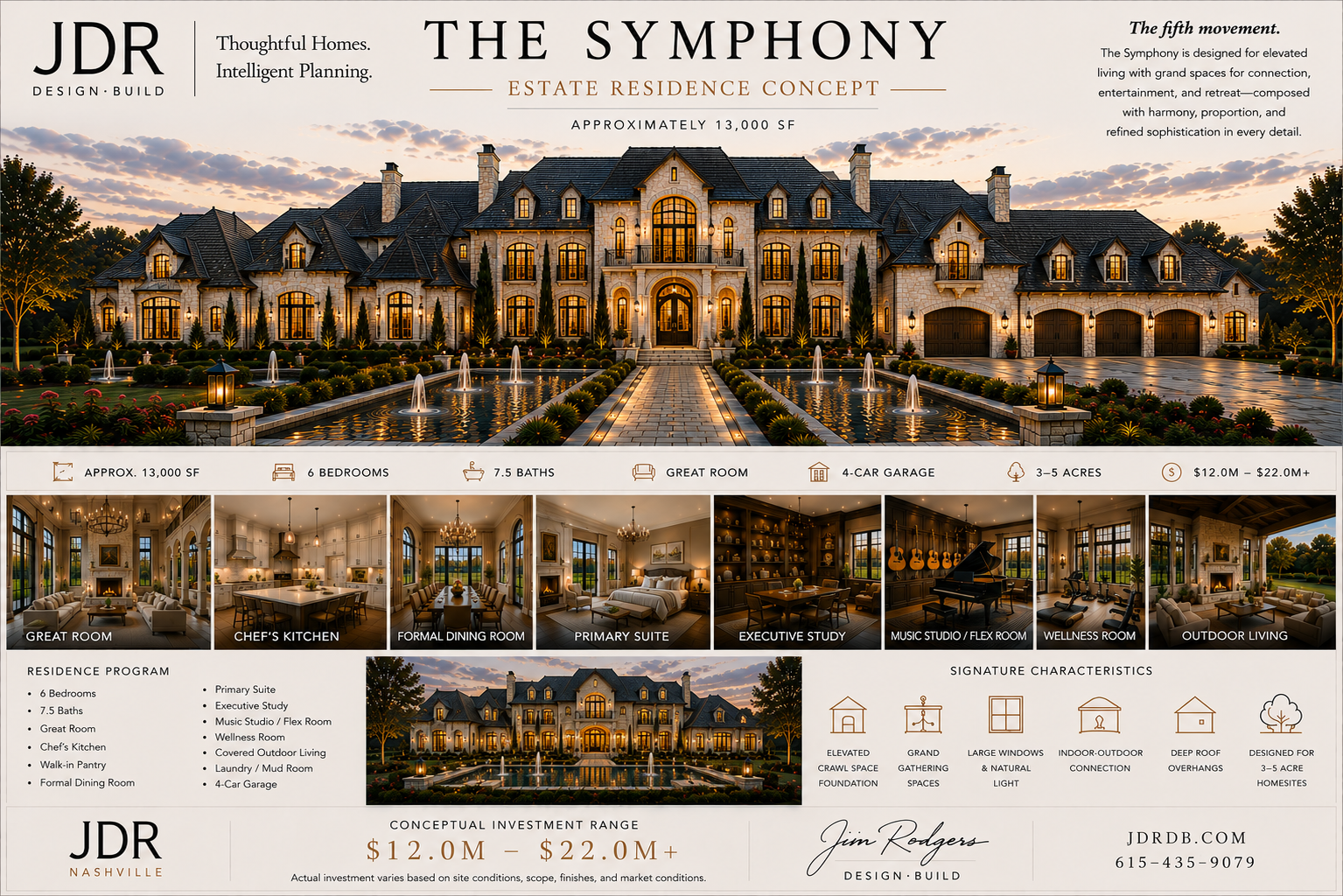 The Symphony - 13,000 SF